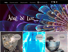 Tablet Screenshot of airedeluz.com